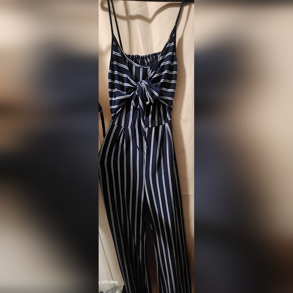 Striped jumpsuit - Picture 5 of 5